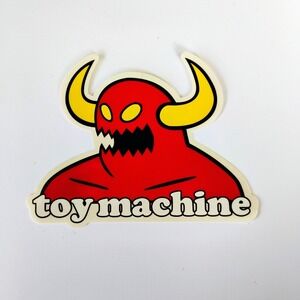 Toy Machine Skaboards Devil Man STICKER Vintage 1990's  Skateboarding Skate